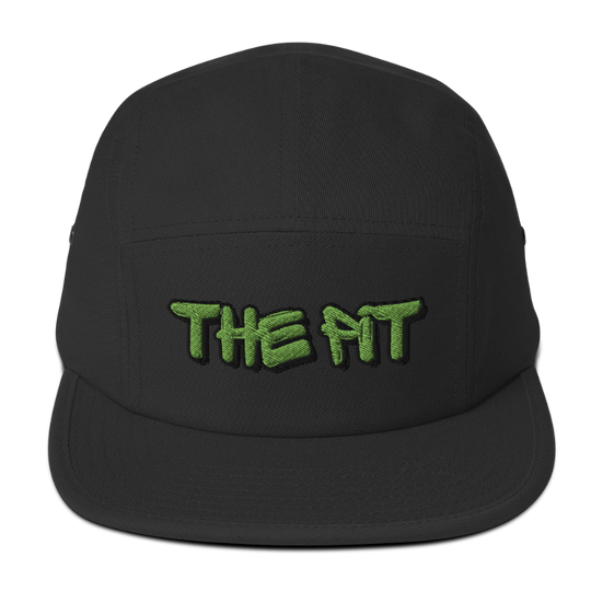 The Pit Five Panel Cap | Black