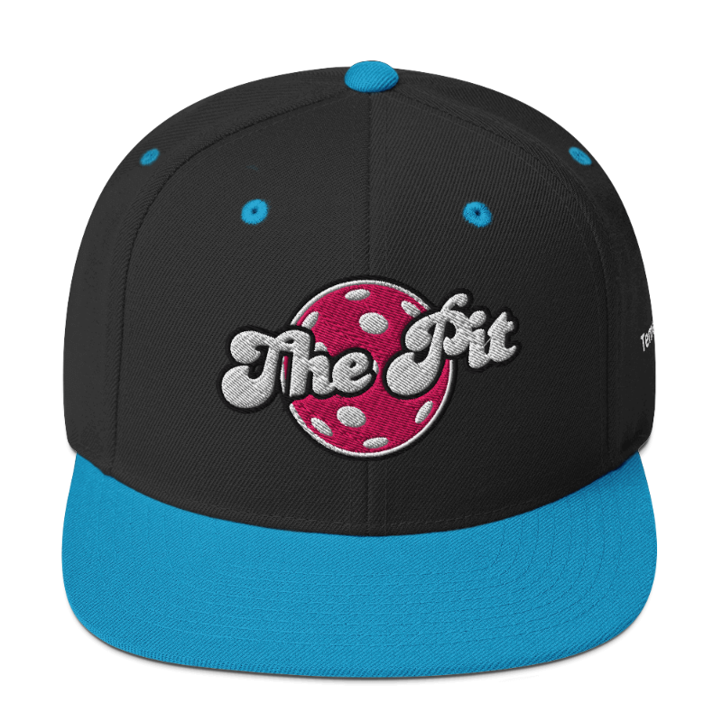 The Pit Snapback Hat | Black and Blue