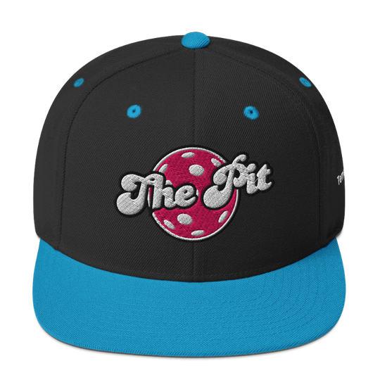 The Pit Snapback Hat | Black and Blue