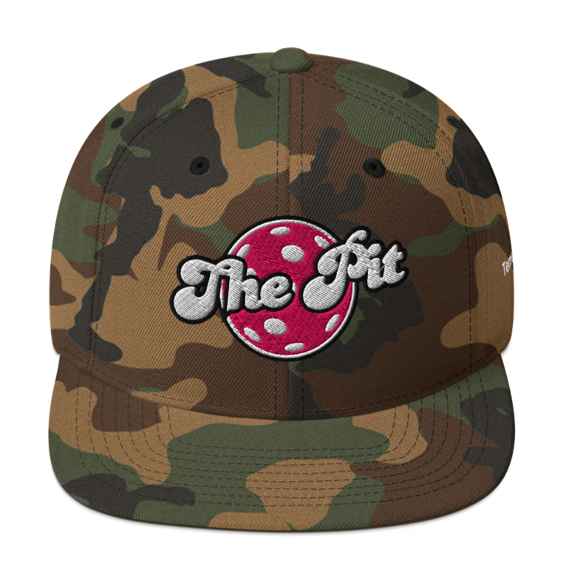 The Pit Snapback Hat | Camo
