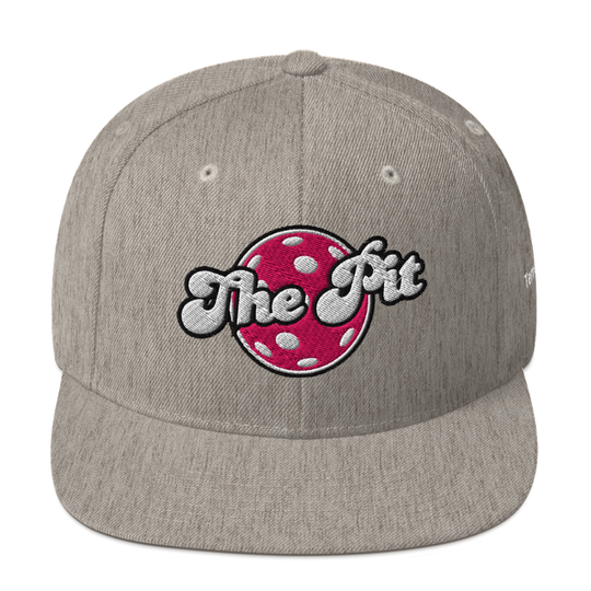 The Pit Snapback Hat | Heather Gray