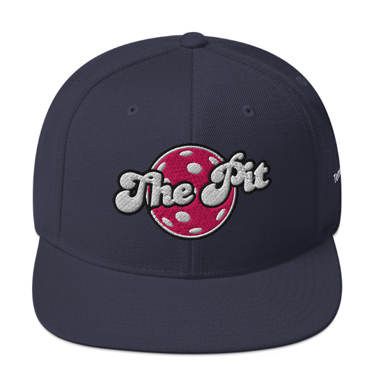 The Pit Snapback Hat | Dark Navy
