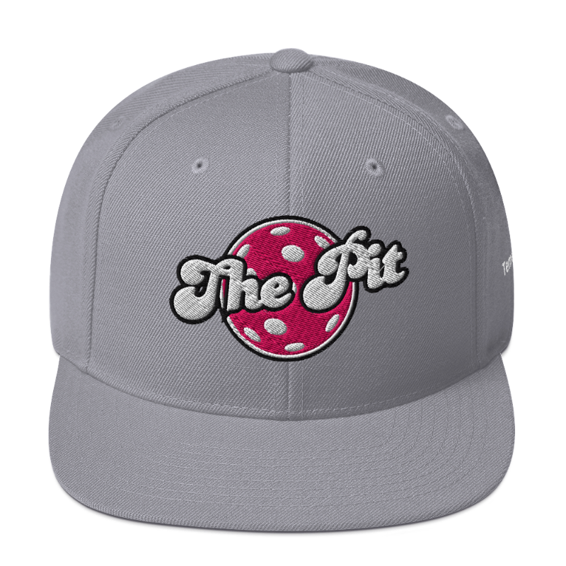 The Pit Snapback Hat | Silver