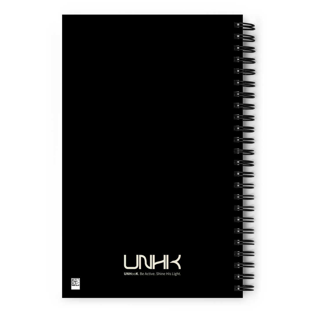 Winds and The Waves Spiral Notebook