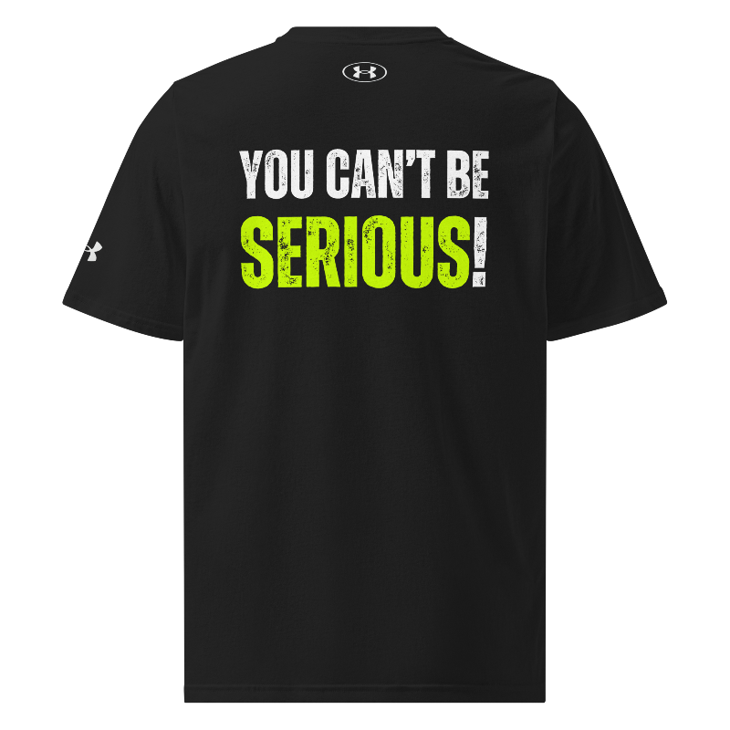 Was That Out? Men's Pickleball Athletic T-Shirt | Back