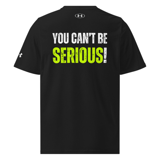 Was That Out? Men's Pickleball Athletic T-Shirt | Back