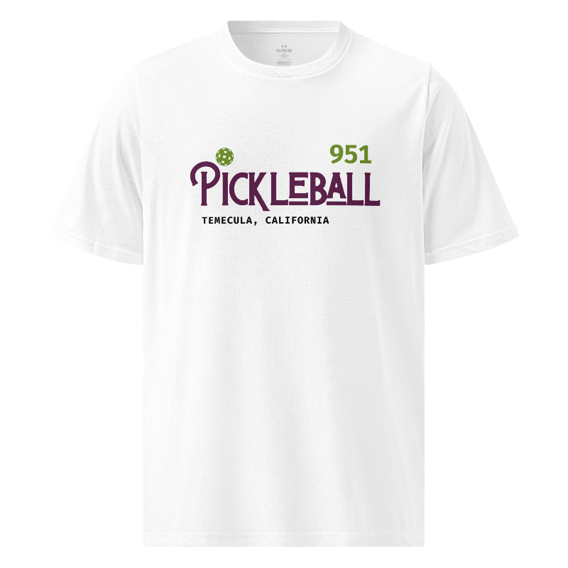 Temecula Wine Country Pickleball Under ArmourⓇ Athletic T-Shirt | White