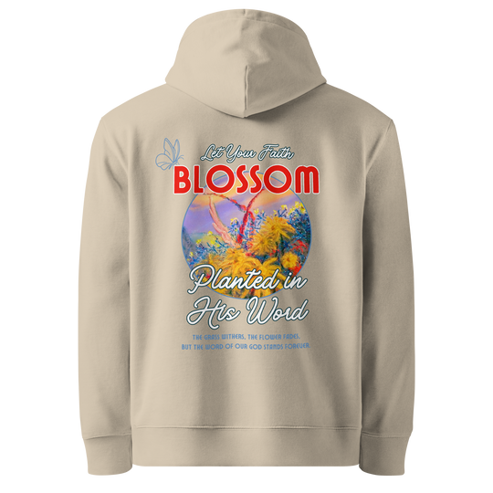 Let Your Faith Blossom Women's Organic Hoodie