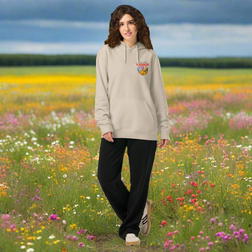 Let Your Faith Blossom Women's Organic Hoodie