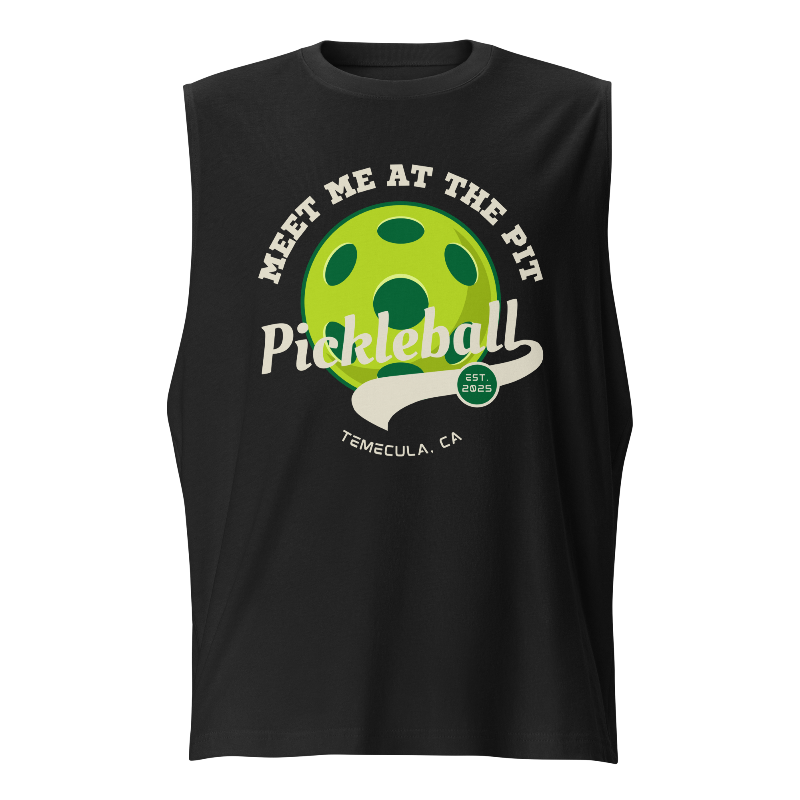 Meet Me at The Pit Muscle Shirt | Black