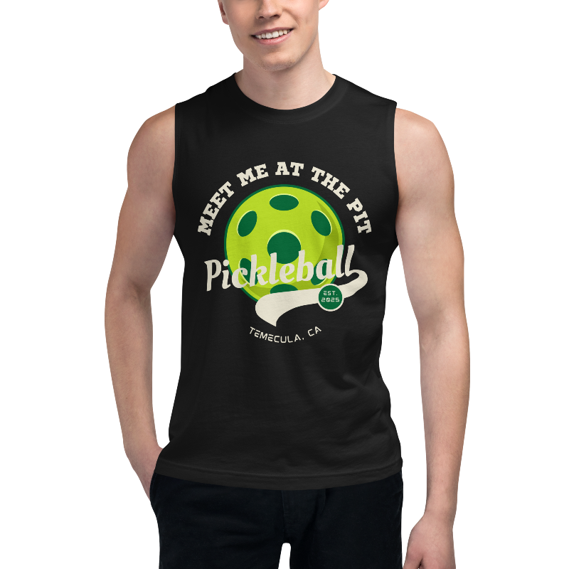 Meet Me at The Pit Muscle Shirt | Black