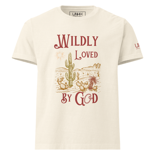 Wildly Loved by God Oversized T-Shirt | Off White
