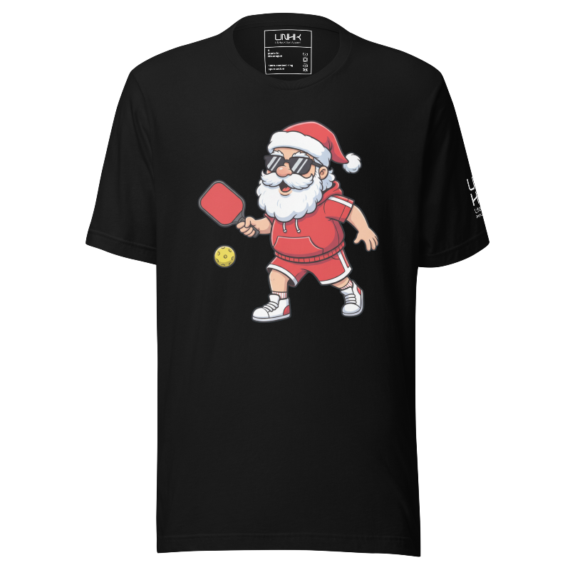 Pickleballing Santa | Black