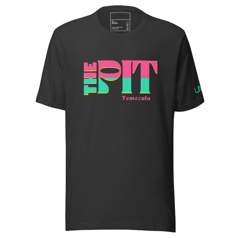 The Neon Pit T-Shirt | Dark Gray