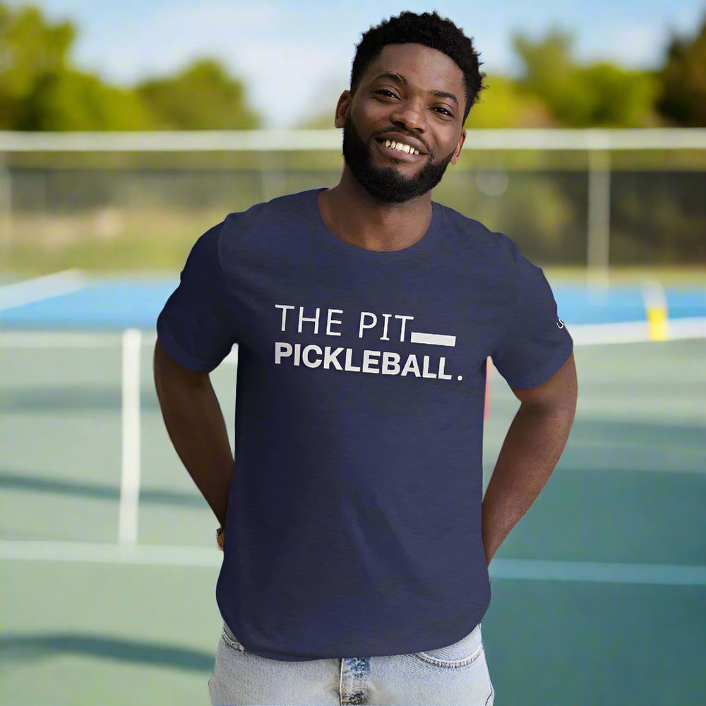 The Pit Pickleball T-Shirt | Temecula Pickleball | Navy