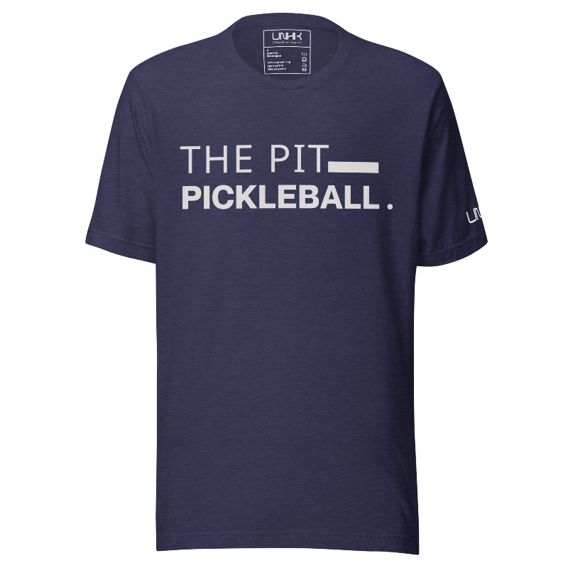 The Pit Pickleball T-Shirt | Temecula Pickleball | Navy