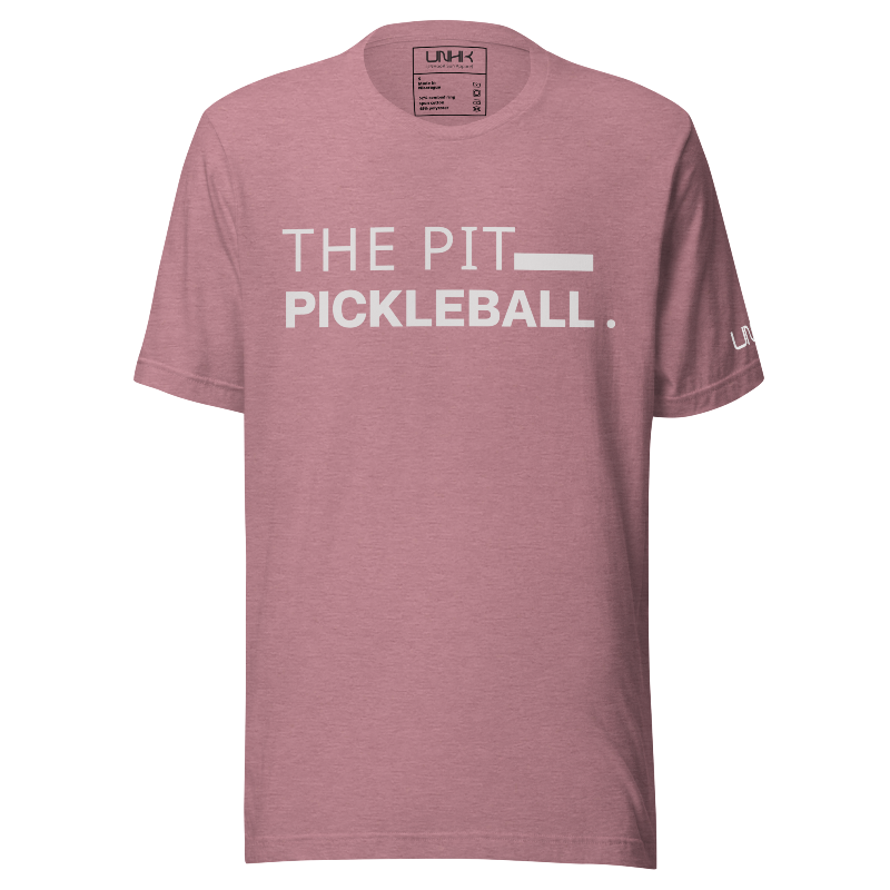 The Pit Pickleball T-Shirt | Temecula Pickleball | Light Pink