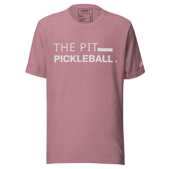 The Pit Pickleball T-Shirt | Temecula Pickleball | Light Pink