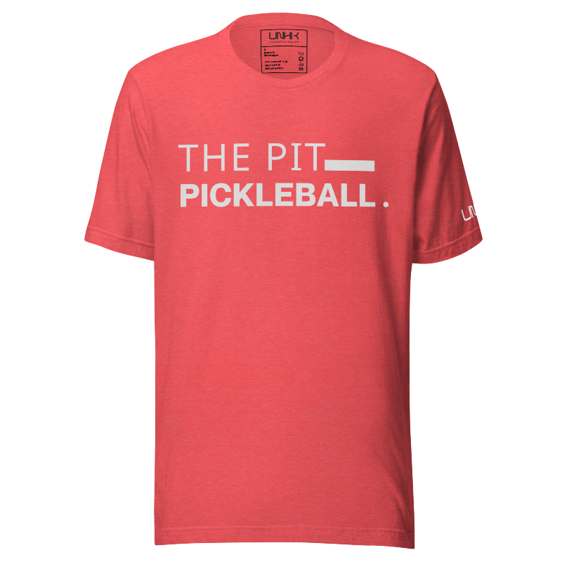 The Pit Pickleball T-Shirt | Temecula Pickleball | Red