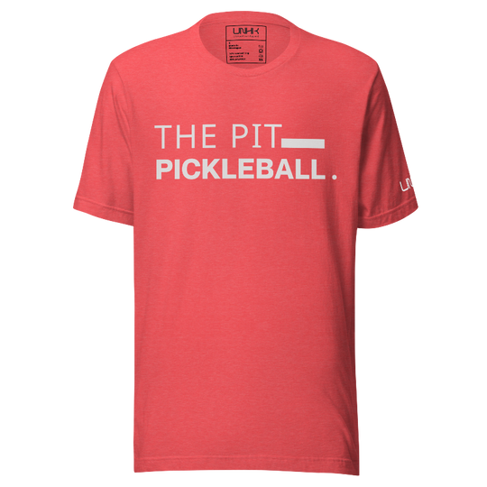 The Pit Pickleball T-Shirt | Temecula Pickleball | Red