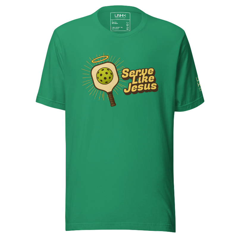 Serve Like Jesus Pickleball Tee | Gree