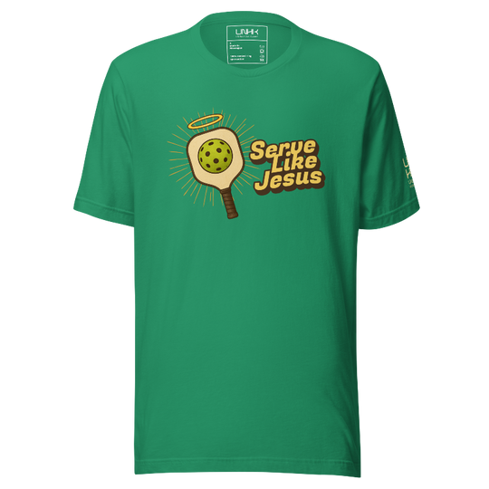 Serve Like Jesus Pickleball Tee | Gree