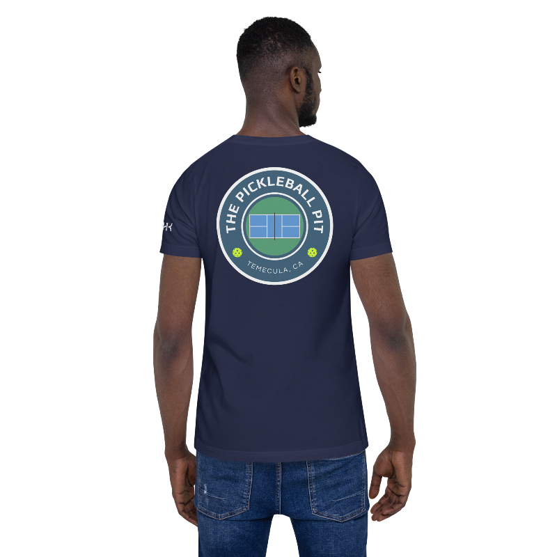The Pickleball Pit Temecula T-Shirt | Navy