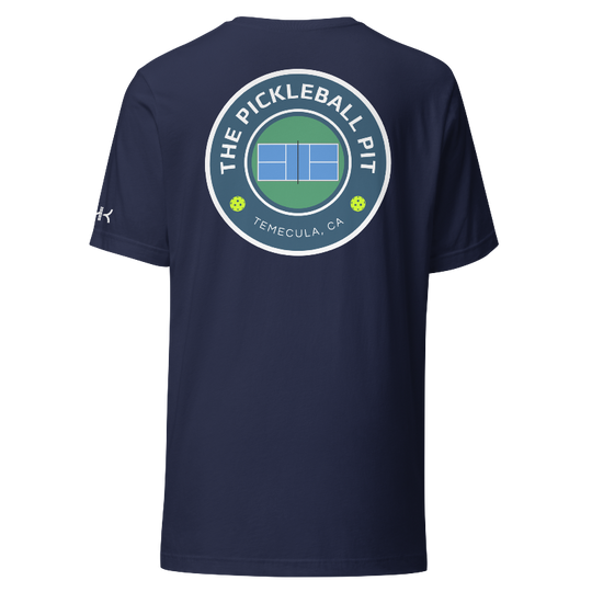 The Pickleball Pit Temecula T-Shirt | Navy