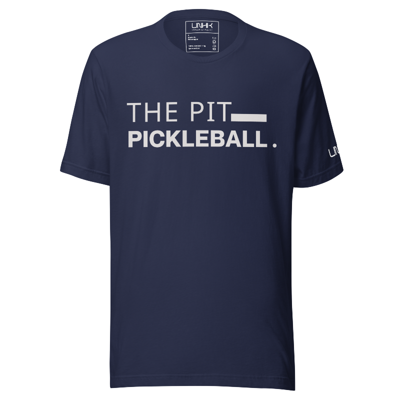 The Pit Pickleball T-Shirt | Temecula Pickleball | Navy