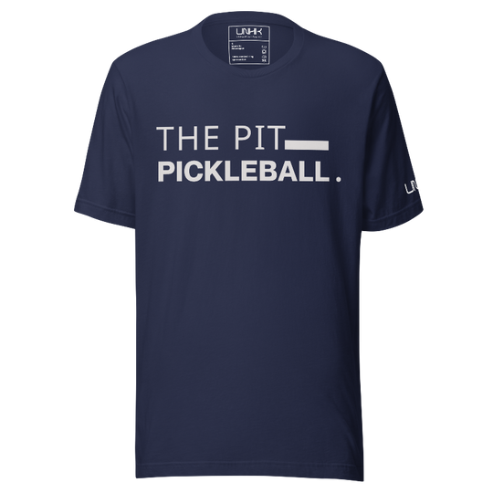The Pit Pickleball T-Shirt | Temecula Pickleball | Navy