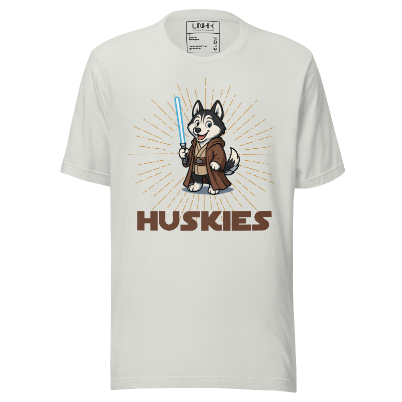 Galactic Warrior Husky Unisex T-Shirt