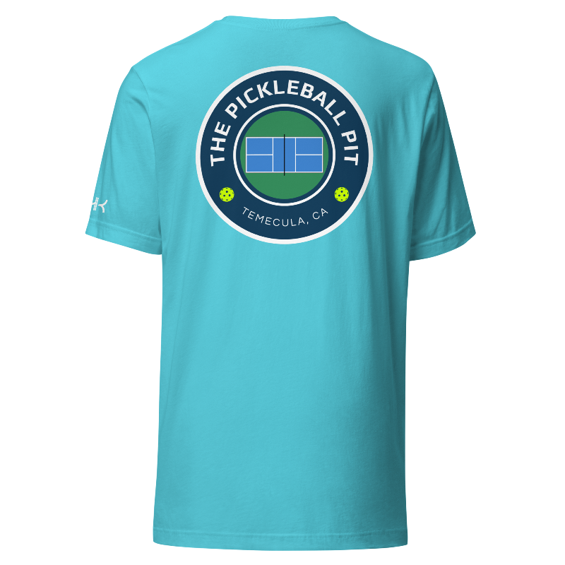 The Pickleball Pit Temecula T-Shirt | Blue