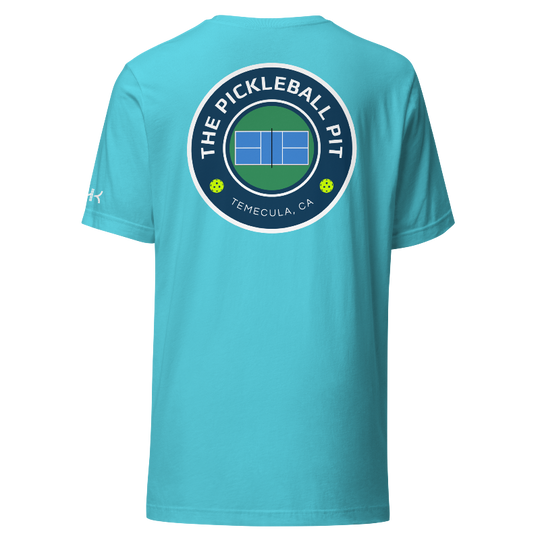 The Pickleball Pit Temecula T-Shirt | Blue