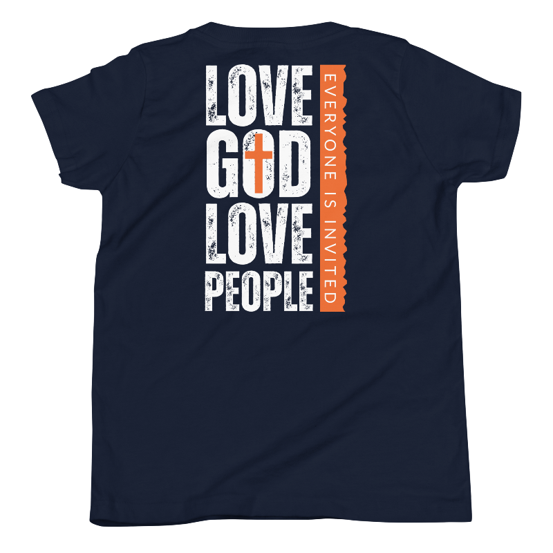 Love God Love People Youth Short Sleeve T-Shirt